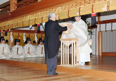 写真：神宮大麻暦頒布始祭