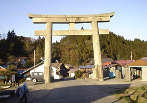 日本一の石鳥居