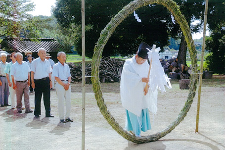 写真：夏越の大祓祭