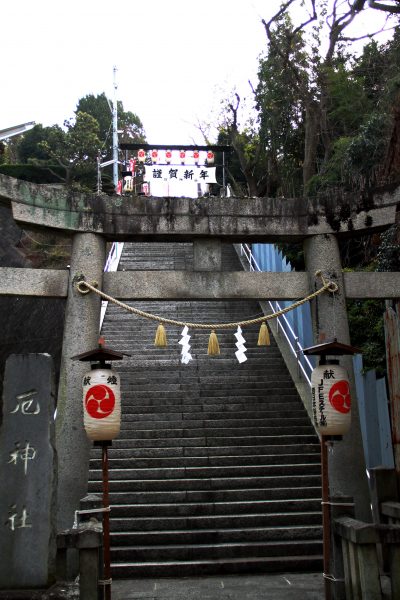 新年の参道