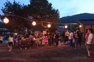 吉ヶ原八幡神社の夏祭り