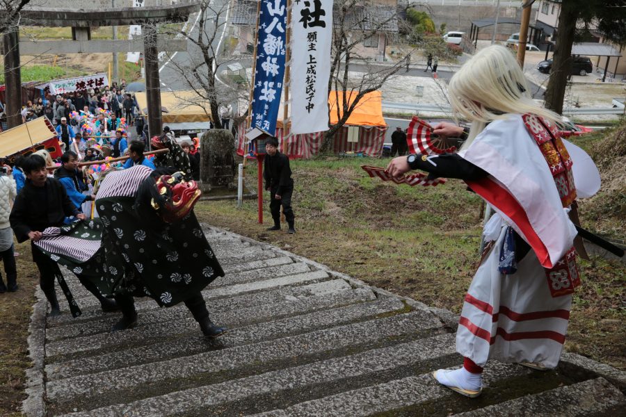 八幡神社渡り拍子3