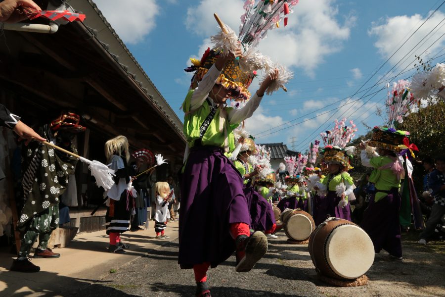 鋤崎八幡神社渡り拍子2