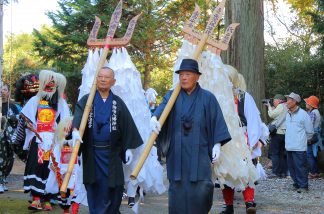 鋤崎八幡神社渡り拍子1