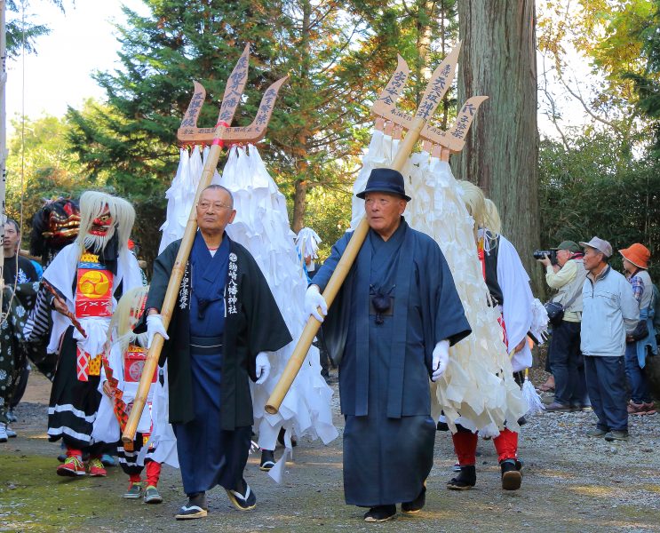 鋤崎八幡神社渡り拍子1